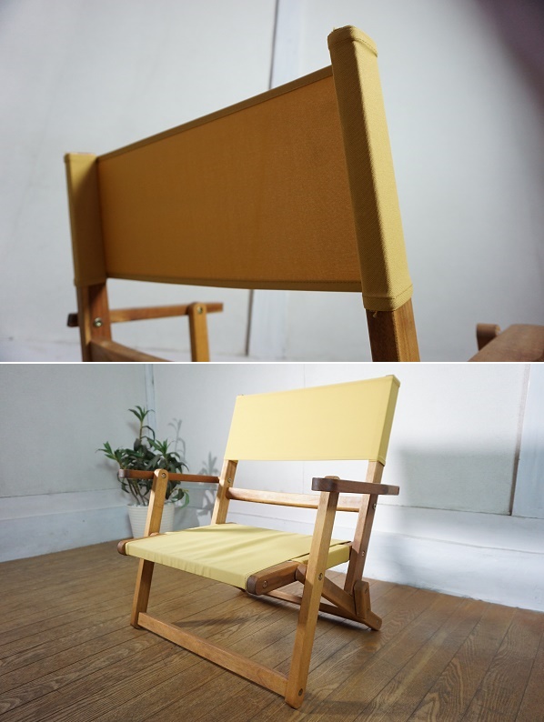北欧スタイル フォールディングチェア 折り畳み 椅子 ローチェア