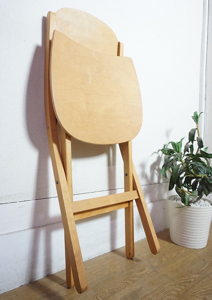 北欧 ヴィンテージ フォールディングチェア 折り畳み椅子