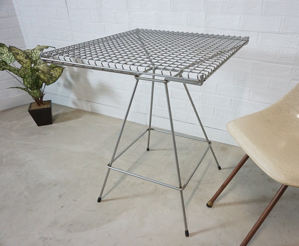 ヴィンテージ アイアン 鉄製 インダストリアル 工業系 カフェテーブル 